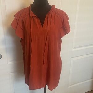 Women's Rust Blouse